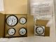 Set strumenti nuovi in box per mercruiseri/mercury: contagiri, voltmetro, temperatura, pressione olio e trim.